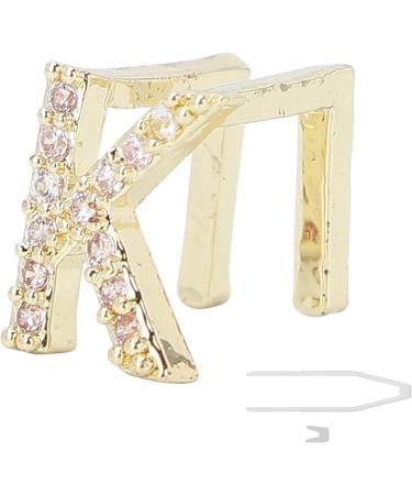 Hip Hop Fake Teeth Halloween False Teeth Capital Letter J K L Hip Hop Tooth Removable Teeth Brace Decoration Teeth Accessory for Costume Halloween Party Dentures Ornaments (Gold) K Gold - Buy Online on GoSupps.com