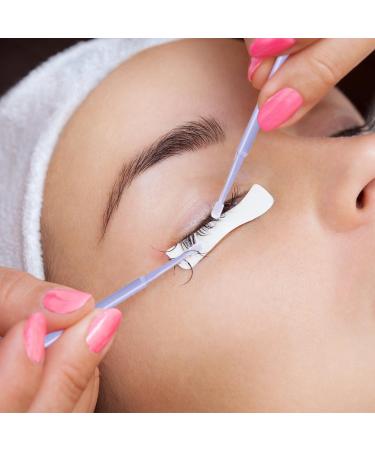 Jassins Micro Applicator Brush - 400 Pieces for Eyelash Extensions & Makeup Application | Precision Fussy Swabs in Light Violet - Buy Online on GoSupps.com