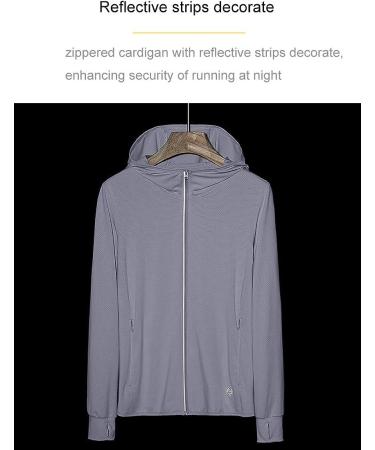 UPF 50+ UV Sun Protection Zip Up Hoodie for Women - Light Blue, Medium | Perfect for Fishing, Running, Hiking | Outdoor Performance Shirt in Long Sleeve - Buy Online on GoSupps.com
