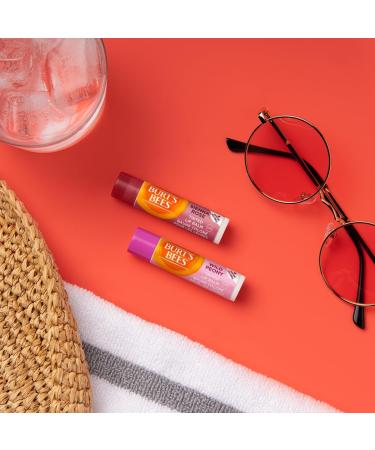 Burt s Bees Tinted Lip Balm SPF 30 100% Natural Origin Mineral Sunscreen Sienna Rose Mother's Day Gift 1 Tube in Blister Box - Buy Online on GoSupps.com