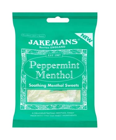 Jakemans Throat and Chest Lozenges, Peppermint, 100g