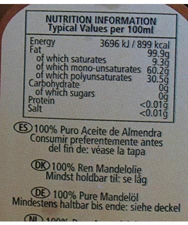 KTC 100% Pure Almond Oil 300ml - Best Almond Oil for Skin & Hair Care | International Shipping Available - Buy Online on GoSupps.com