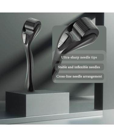 Beard Roller 0.5mm - Derma Roller for Beard Growth & Skin Care | Micro Needle Roller for Men & Women - Buy Online on GoSupps.com