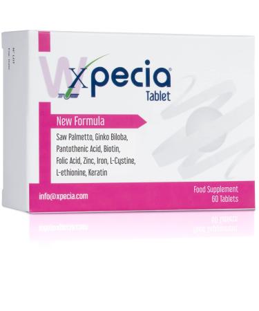 XPECIA FOR WOMEN ANTI HAIR LOSS & DHT BLOCKER & NEW HAIR GROWTH FORMULA (60 Tablets)