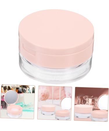 FOMIYES Box Makeup Cases Small Makeup Organizer Makeup Powder Puffs Powder Case with Mirror Powder Size 1 Pink - Buy Online on GoSupps.com