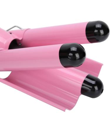 Frizz And Electric Hair Curler Hair Curling Iron Wand for Home Woman (28mm) US Plug Pink 28mm - Buy Online on GoSupps.com
