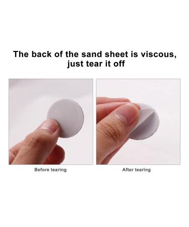 120# Medium Coarse Sandpaper Grinding Wheel for Easy Nail Glue Removal & Foot Care Exfoliation - At Home Solution - Buy Online on GoSupps.com