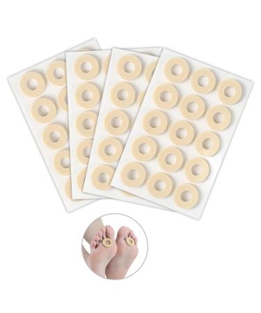 4PCS Latex Sponge Verruca Plasters for Anti Wear Foot Corn Plasters for Toes for Feet Daily Protection in Work Run and Standing