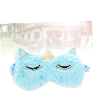 Beaupretty 3pcs Cute Sleeping Mask Set - Cartoon Eye Masks for Women Kids & Men - Sky Blue Night Blindfolds & Eyeshade - Buy Online on GoSupps.com