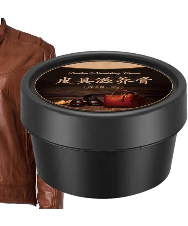  Naqqios Leather Cream - Leather Sofa Conditioner Natural Leather Balm for Leather Repair | Leather Care Products Shoe Conditioner Professional Moisturizer - Buy Online on GoSupps.com