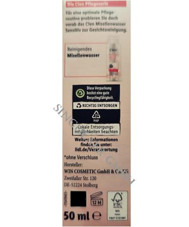  Cien CIEN Rich Day Care with Hyaluronic Acid and Almond Oil for Dry and Sensitive Skin - 1 x 50 ml - Buy Online on GoSupps.com