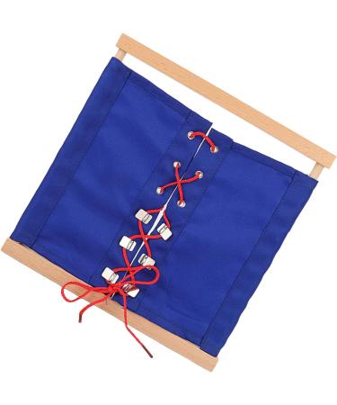 Fidget Blanket for Dementia Adult Shoe Laces Buckle Dress Learning Board Elderly Senior Basic Skills Develop Sensory Activity Board - Buy Online on GoSupps.com