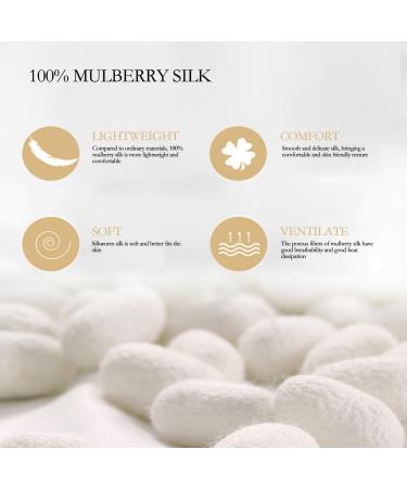 Buy 22mm 100% Mulberry Silk Sleep Eye Mask - Luxurious Black Travel Shade for Men & Women - Buy Online on GoSupps.com