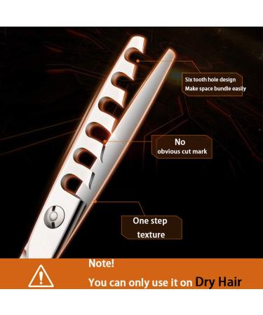 Dream Reach Professional 6 Hair Cutting Scissors - Japanese 440C Steel - Thinning Shear for Salon/Barber/Home Use - Chunker 02 - Buy Online on GoSupps.com