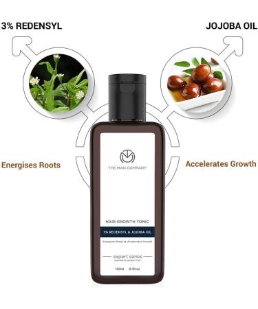 The Man Company Onion Seed Oil Hair Care Hair Growth Tonic 3% Redensyl Apple Cider Vinegar Shampooanti Dandruff Set Of 3 - Buy Online on GoSupps.com