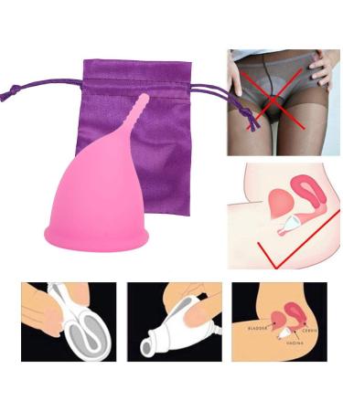 Reusable Menstrual Cups - Eco-Friendly Silicone Tampon & Pad Alternative for Women's Hygiene Care - Buy Online on GoSupps.com