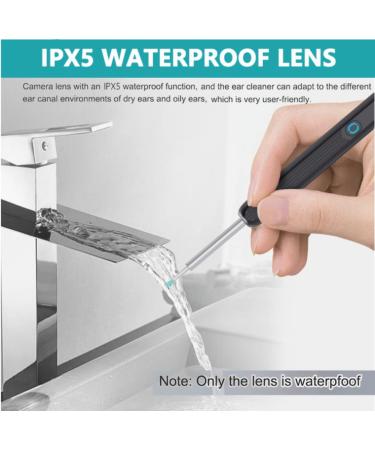 Dia 3.9mm WiFi HD 1080P Ear Cleaner Otoscope Endoscope - White +8PCs Ear Wax Spoon - Buy Online on GoSupps.com
