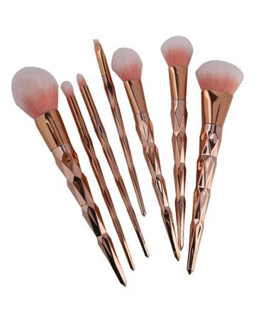 Make Up Brushes Set 7 Pieces Professional Cosmetic Brushes Powder Foundation Eyeshadow Eyeliner Highlighter Brush Kits for Both Beginners and Professional Makeup Artist Stylish and Popular