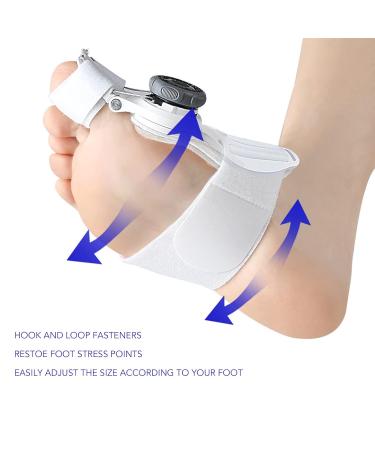 Hallux Valgus Corrector - Orthopedic Silicone Toe Straightener for Daily Use | BROLEO - Buy Online on GoSupps.com