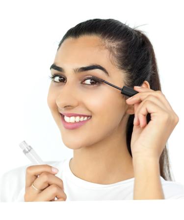 VINTORKY 2 Sets Empty Mascara Tube Bottle Lash Cosmetics Clear Eyelash Mascara Lash Kit Funnel Black Plastic - Buy Online on GoSupps.com
