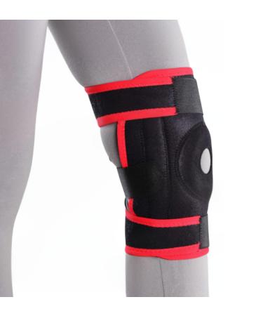 farmer's craft Adjustable Knee Brace Open Patella for Maximum Support & Knee Pain Recovery (Large)
