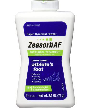 Zeasorb-AF Antifungal Powder 2.50 oz (Pack of 3) - Buy Online on GoSupps.com
