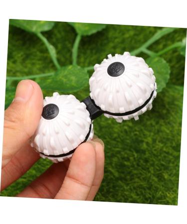 Ultechnovo Decompression Stress Relief Ball - White Massage Ball for Pressure Relief (7.36x3.56cm) - Buy Online on GoSupps.com