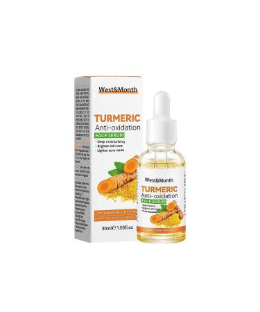 Turmeric Facial Essence Lightens Spots Acne Moisturizes Brightens Moisturizes Skin Essence 30ml