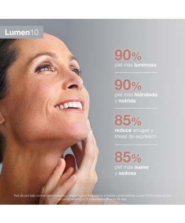  BELLA AURORA Bella Aurora Lumen10 Anti-Aging Anti-Spot Cream with SPF 20 UVA/UVB/IR/HEV Protection Niacinamide Peptides and Hyaluronic Acid Hydration Brightness Elasticity and Firmness 50 ml - Buy Online on GoSupps.com