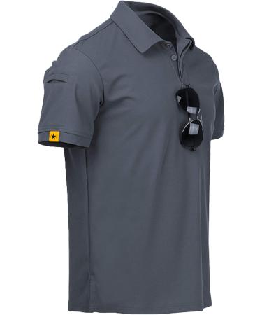 ZITY Men's Short Sleeve Polo Shirt Set - Khaki/Grey/Green - X-Large - Buy Online on GoSupps.com