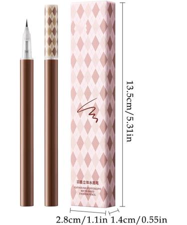 Pour sourcils Maquillage visage imperm able naturel 3D | pour sourcils imperm ables pour f te quotidienne mariage maison cole travail plage salle de sport 01#marron - Buy Online on GoSupps.com