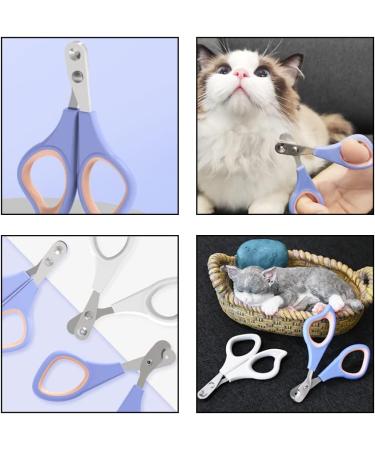 NOOMIEQCF Pet Nail Clippers Round Hole Pet Nail Scissors Stainless Steel Pet Nail Trimmers for Cat Dog Small Animals - Buy Online on GoSupps.com