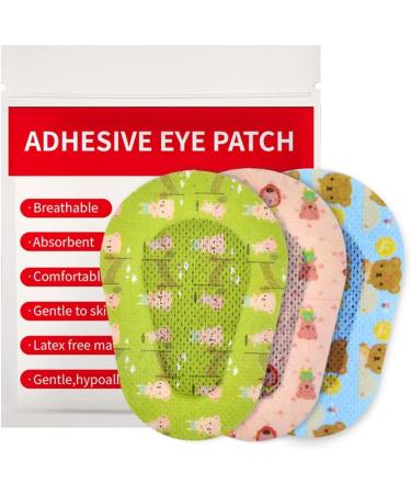 AndicAge Adhesive Eye Patches for Kids - 60 Count - 3 Designs - Disposable Eye Patch Pad for Amblyopia/Lazy Eye - Buy Online on GoSupps.com