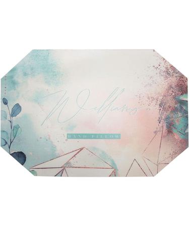 Using Fine Design Manicure Hand Pillow Pad Nail Art Hand Pillow Pad Waterproof Woman for Home(Octagonal graffiti mat) - Buy Online on GoSupps.com