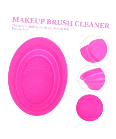 Buy Cosmetics Brush Scrubber Cleaning Pad | Makeup Brush Cleaner Tool 14.5x11cm - Efficient Eye Brush Washing & Rinsing Pad - International Shipping Available - Buy Online on GoSupps.com