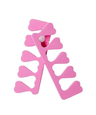 High Elasticity Nail Art Set for Women & Girls - 2 Soft Sponge Toe Separator Tools for Manicure & Pedicure - Buy Online on GoSupps.com