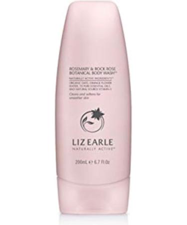 Liz Earle Rosemary & Rock Rose Body Wash 200ml PLUS Botanical Body Cream 200ml - Buy Online on GoSupps.com