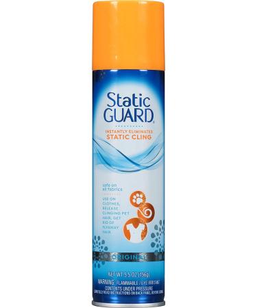 Static Guard Fabric Spray, 5.5oz
