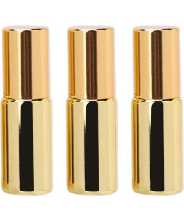 Yosoo Perfume Roller Bottle Set - 3 Refillable Glass Spray Bottles for Essential Oils & Fragrances | Portable & Eco-Friendly Design - Buy Online on GoSupps.com