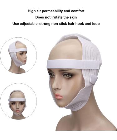 Chin Strap Snoring Solution - Portable White Head Band for Better Sleep - Buy Online on GoSupps.com