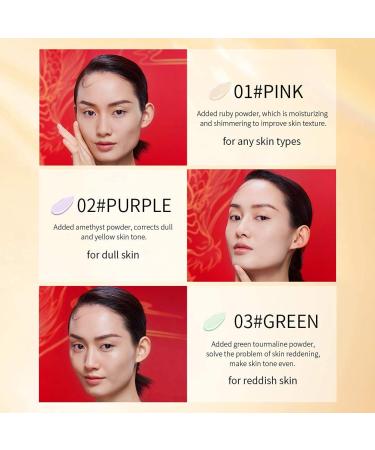 Palace Identity Gemstone Poreless Face Primer - Hydrating, Skin Tone Correcting & Brightening - 1 Fl Oz (Tourmaline Green) - Buy Online on GoSupps.com