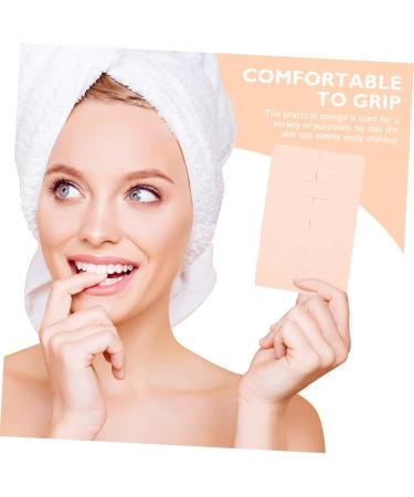 SOESFOUFU Face Powder Puffs 2 Sets Triangle Puff Cosmetic Puffs Sponge Blending Applicator Puff Wedge Puff Foam Sponge Loose Powder Puff Facial Hydrophilic Polyurethane Wedge Shape Puff - Buy Online on GoSupps.com