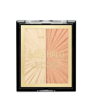 Wet n Wild  MegaGlo Hello Halo Blushlighter  Blush and Highlighter Duo  Soft and Buildable Shades with Ultra-reflective  Micro-fine Pearl Pigments  for a Radiant Glow  Vegan  I Met Someone