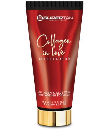 SuperTan Collagen in Love sunbed Tanning lotion cream Accelerator (150ml)