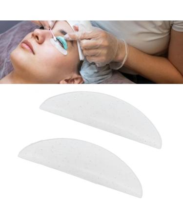 Silicone Eyelash Perming Curler Pads - Reusable Lash Rods (M) with Storage Box | Sparkle Clear White Soft for Home & Salon Use - Buy Online on GoSupps.com