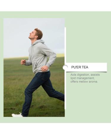 rabuu Puer Aged Fragrance Tea Bags Digestive Support Individually Wrapped - Buy Online on GoSupps.com