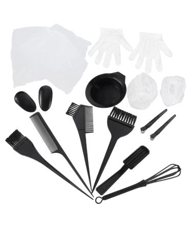 minkissy 3 Sets Diy Hair Coloring Oil Dye Tools Plastic Hair Dye Color Tool Hair Mixing Spoon Hair Coloring Tool Kit Hair Bleach Hair Color Mixing Kit Hair Dye Kit Supplies Toning