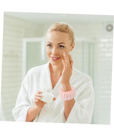 FRCOLOR 12pi ces Lot de Bracelets pour Lavage de Visage lastiques pour Femmes Emp chant Les claboussures Manchettes Simples pour Soin de Peau et Spa - Buy Online on GoSupps.com