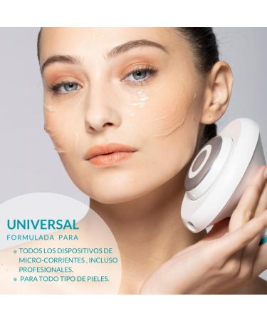  glo Glo - Micro-current conductive gel | enriched with hyaluronic acid | Specific for facial use - 200 ml - Buy Online on GoSupps.com