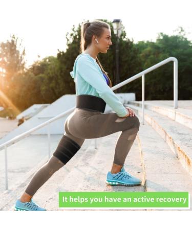 Auskang Hip Brace: Adjustable Groin Support for Pulled Groin & Hamstring Injury Recovery - Unisex - Buy Online on GoSupps.com